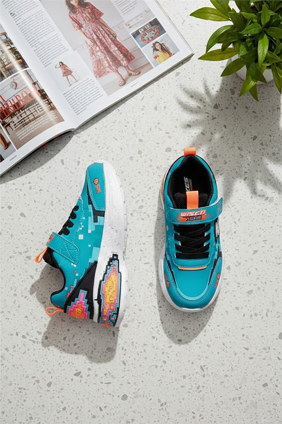 Elit 26YASWS0076 Filet Erkek Çocuk Klasik Sneaker Turkuaz