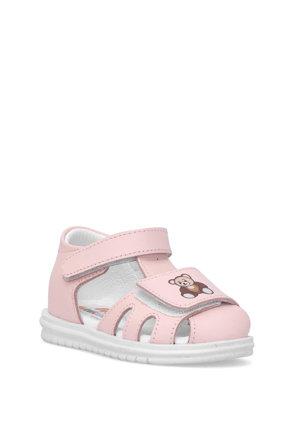 Elit AİK-1928 İlkadım Kız Çocuk Düz Sandalet Pudra