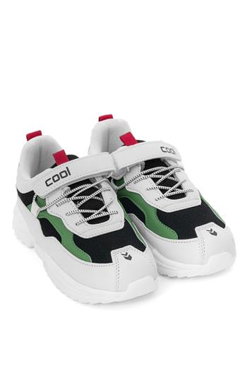 Elit ArsZOOM Filet Erkek Çocuk Spor Ayakkabı Beyaz - Yeşil