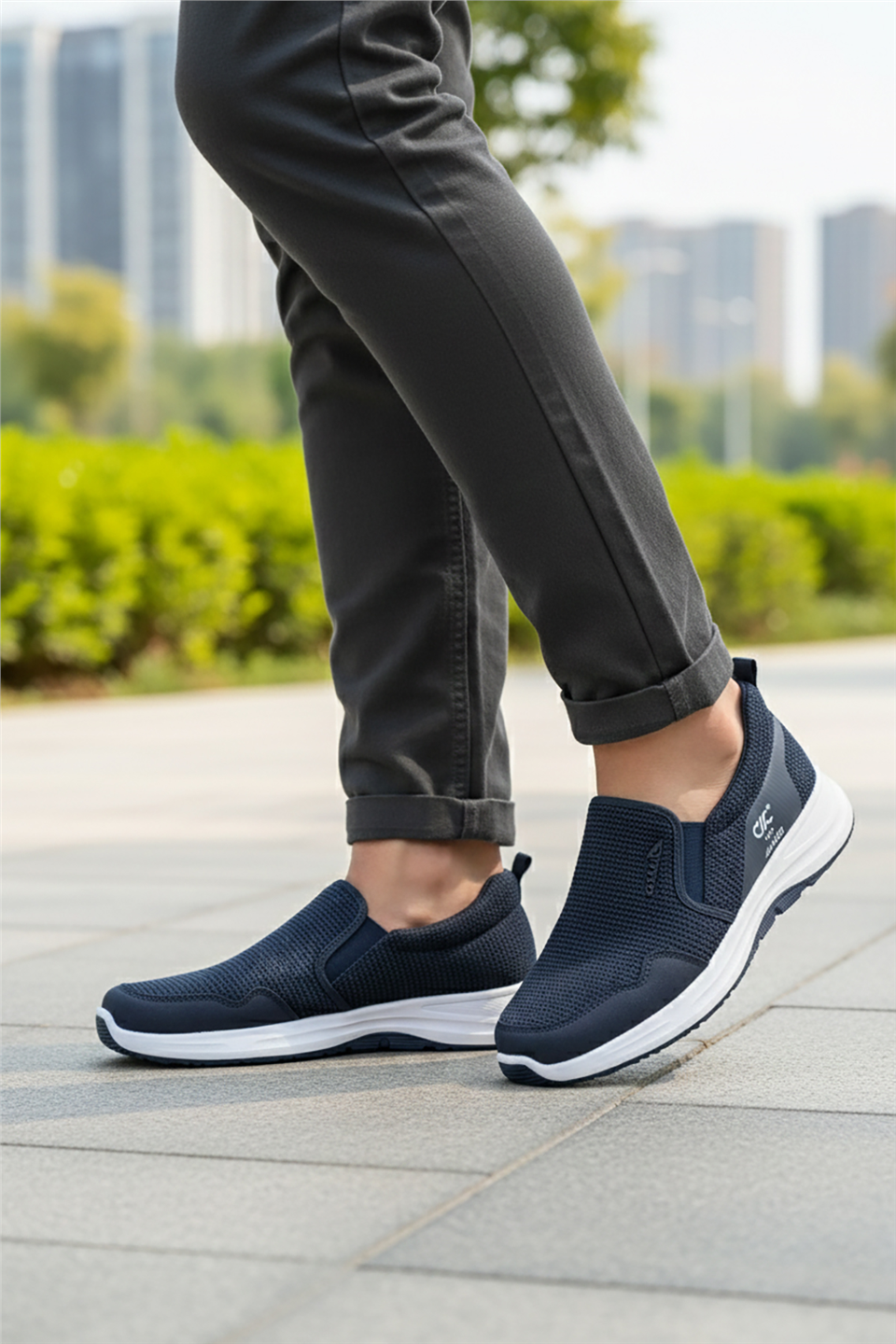 Elit ASALB0019 Erkek Klasik Sneaker Lacivert