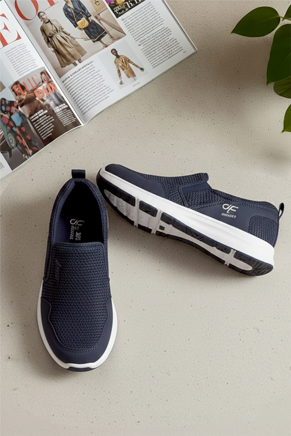 Elit ASALB0019 Erkek Klasik Sneaker Lacivert