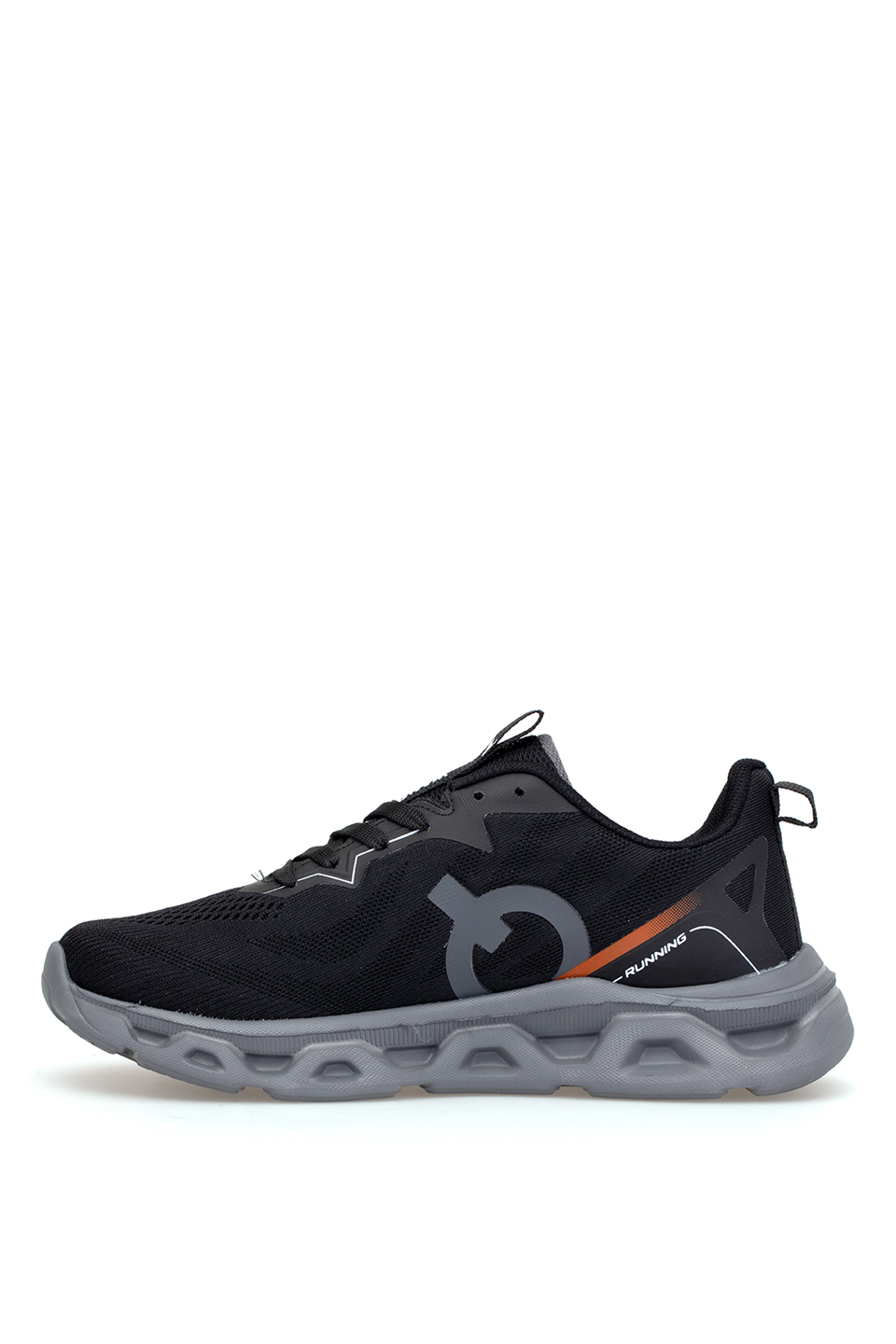 Elit ASENS4342 Erkek Klasik Sneaker Siyah - Füme