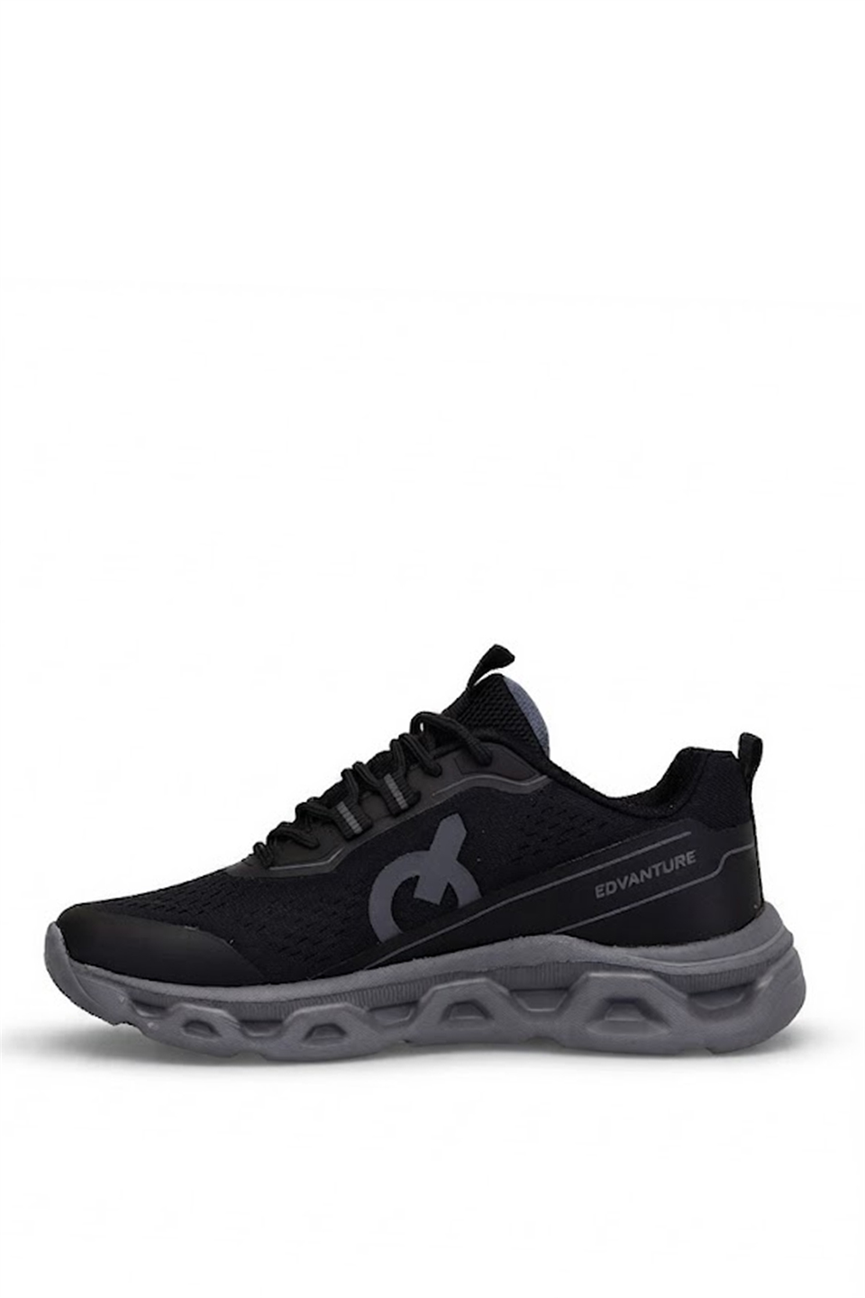 Elit ASENS4343 Erkek Klasik Sneaker Siyah - Füme
