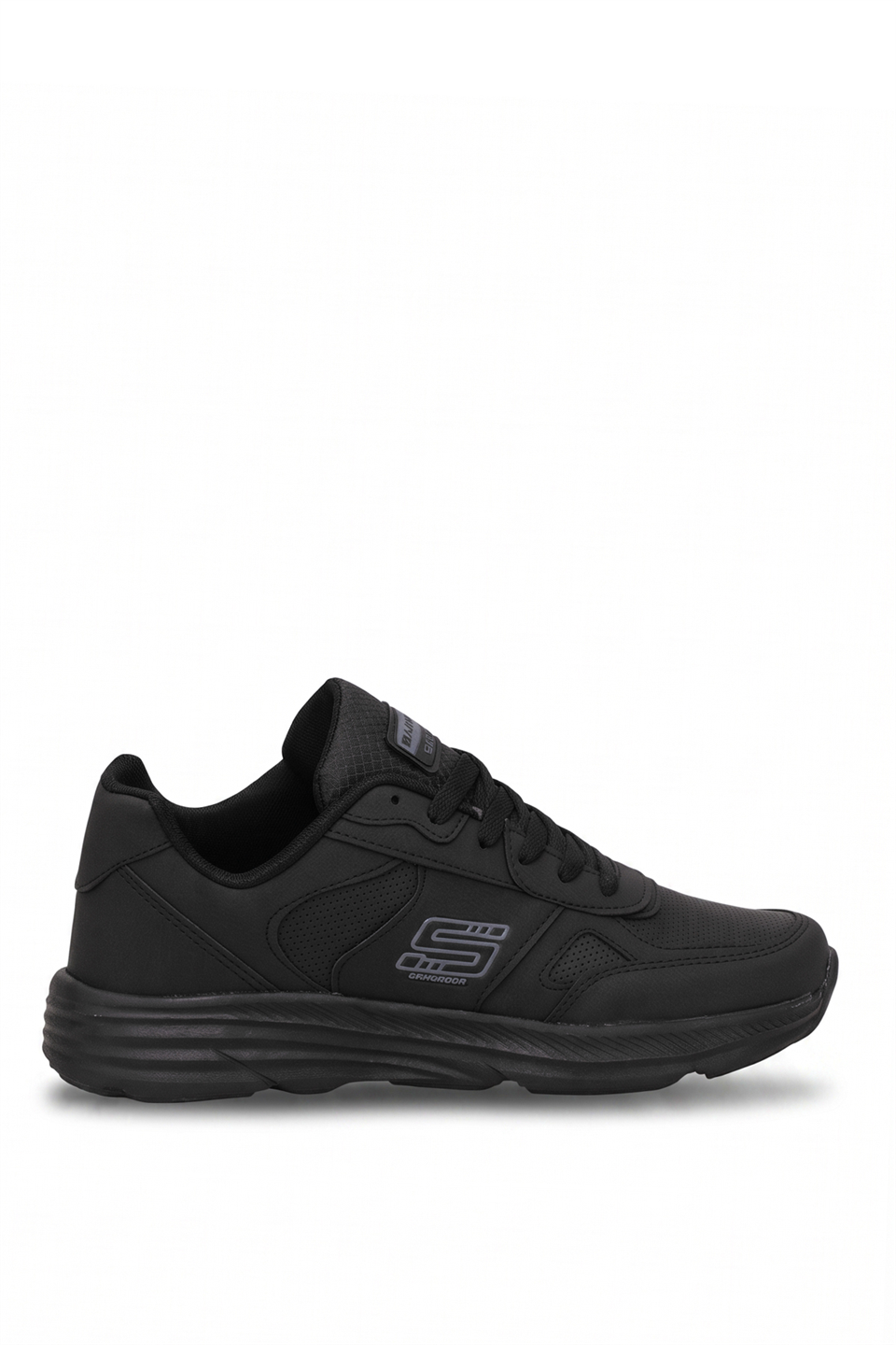 Elit ASENS4349 Erkek Klasik Sneaker Siyah