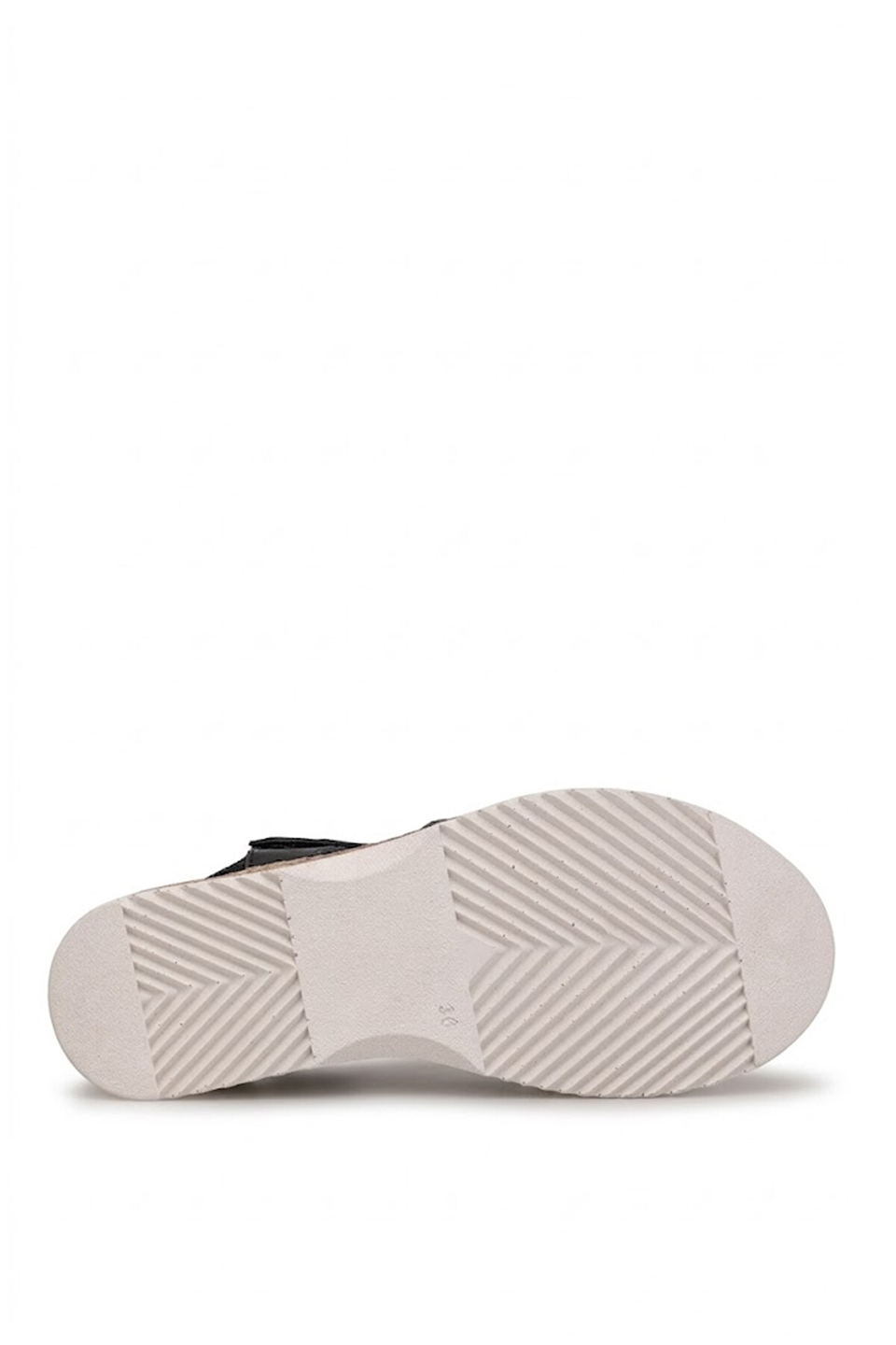 Elit ASIRM2613 Kadın Hakiki Deri Dolgu Topuk Sandalet Siyah