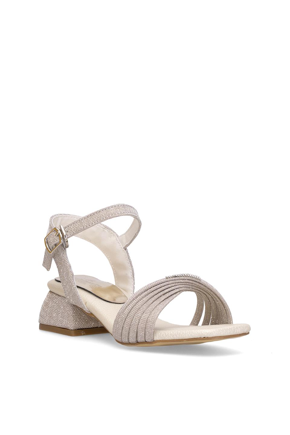 Elit ASK-F-40-25Y Filet Kız Çocuk Abiye Ayakkabı Altın