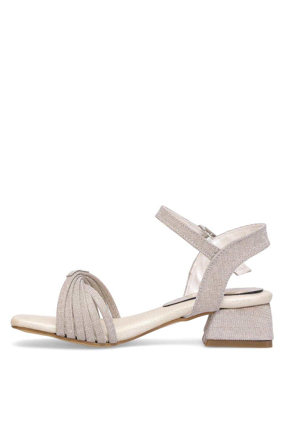 Elit ASK-F-40-25Y Filet Kız Çocuk Abiye Ayakkabı Altın