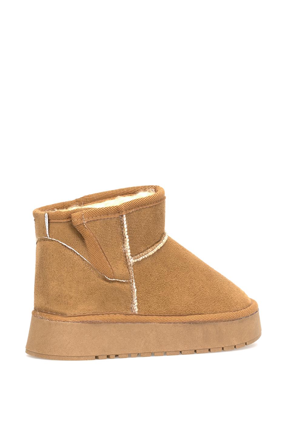 Elit ASNLG2112 Erkek Çocuk Düz Bot Taba