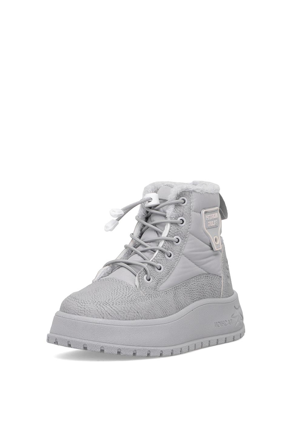 Elit ASNRT037 Kız Çocuk Düz Bot Gri