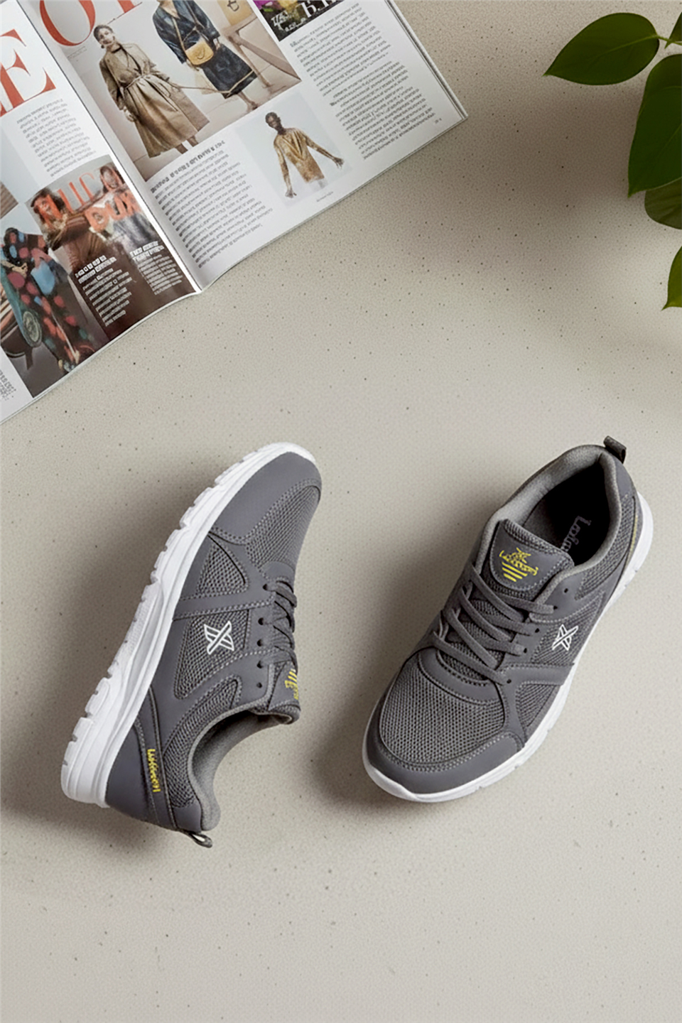 Elit ASPRT251 Erkek Klasik Sneaker Füme