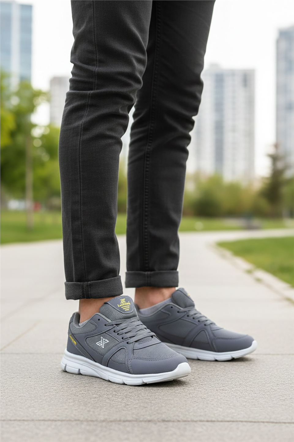 Elit ASPRT251 Erkek Klasik Sneaker Füme