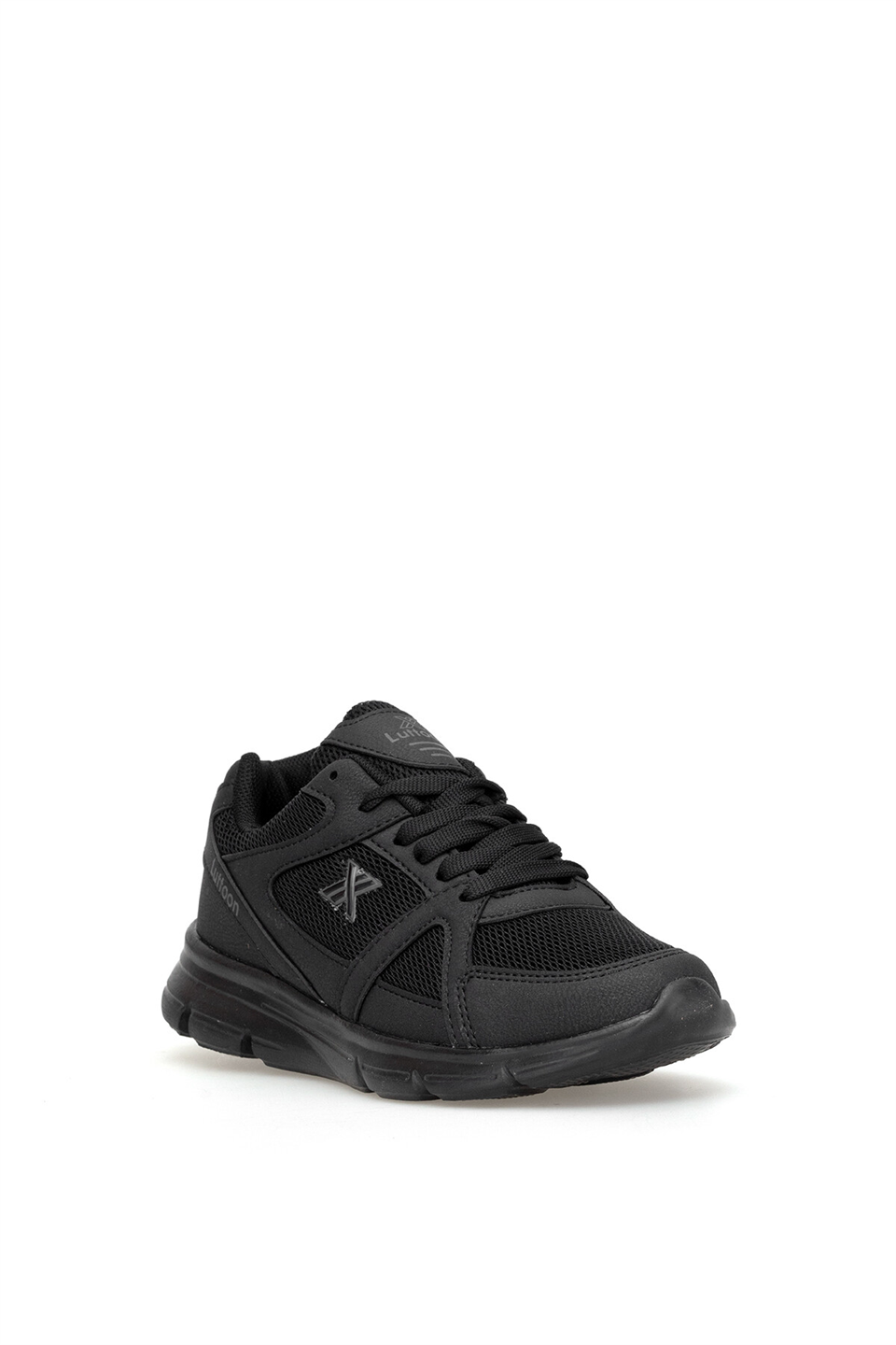 Elit ASPRT251 Garson Klasik Sneaker Siyah - Füme