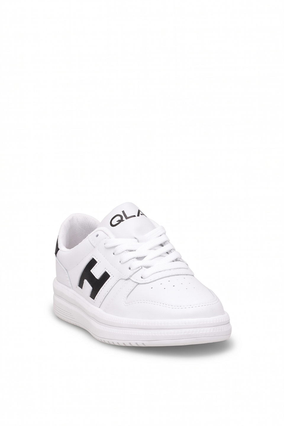 Elit ASQLA1457 Kadın Klasik Sneaker Beyaz - Siyah