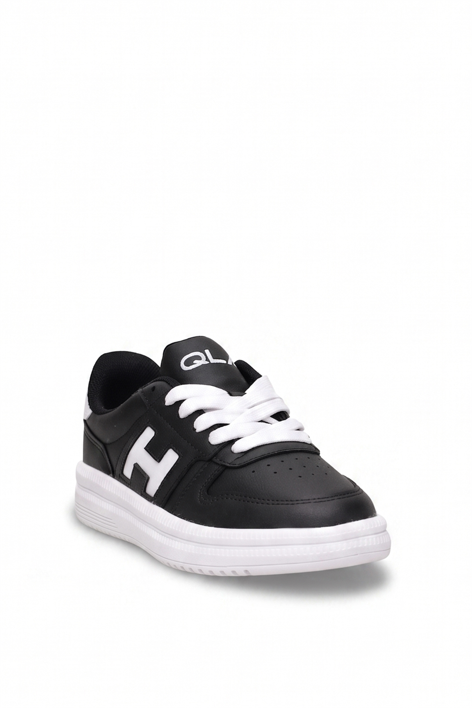 Elit ASQLA1457 Kadın Klasik Sneaker Siyah - Beyaz