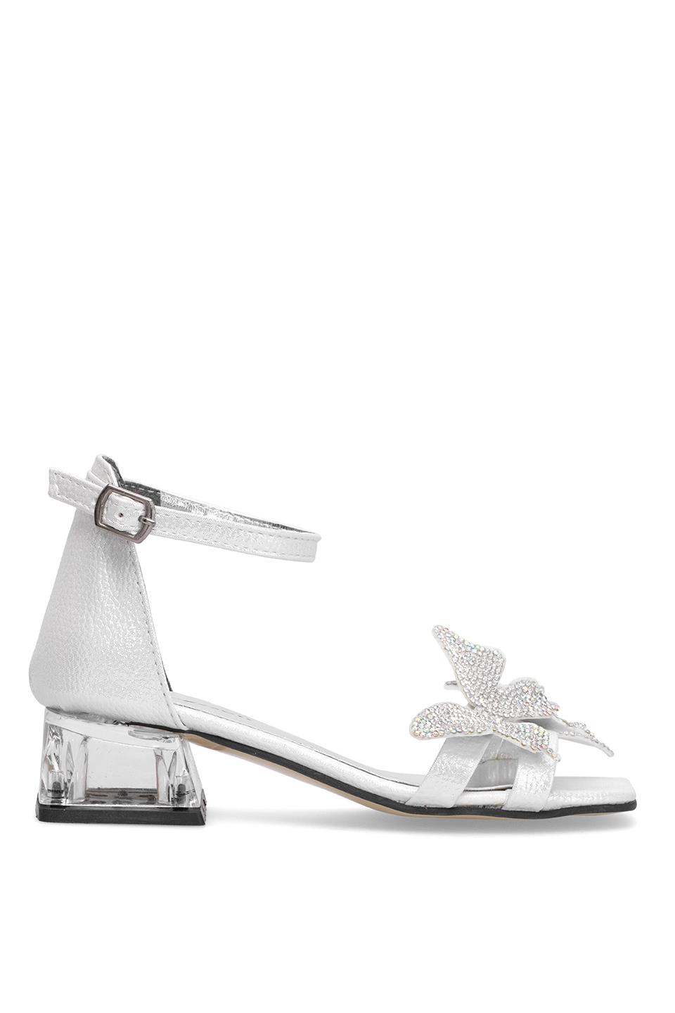 Elit BR-F-150-25Y Filet Kız Çocuk Abiye Ayakkabı Sedef