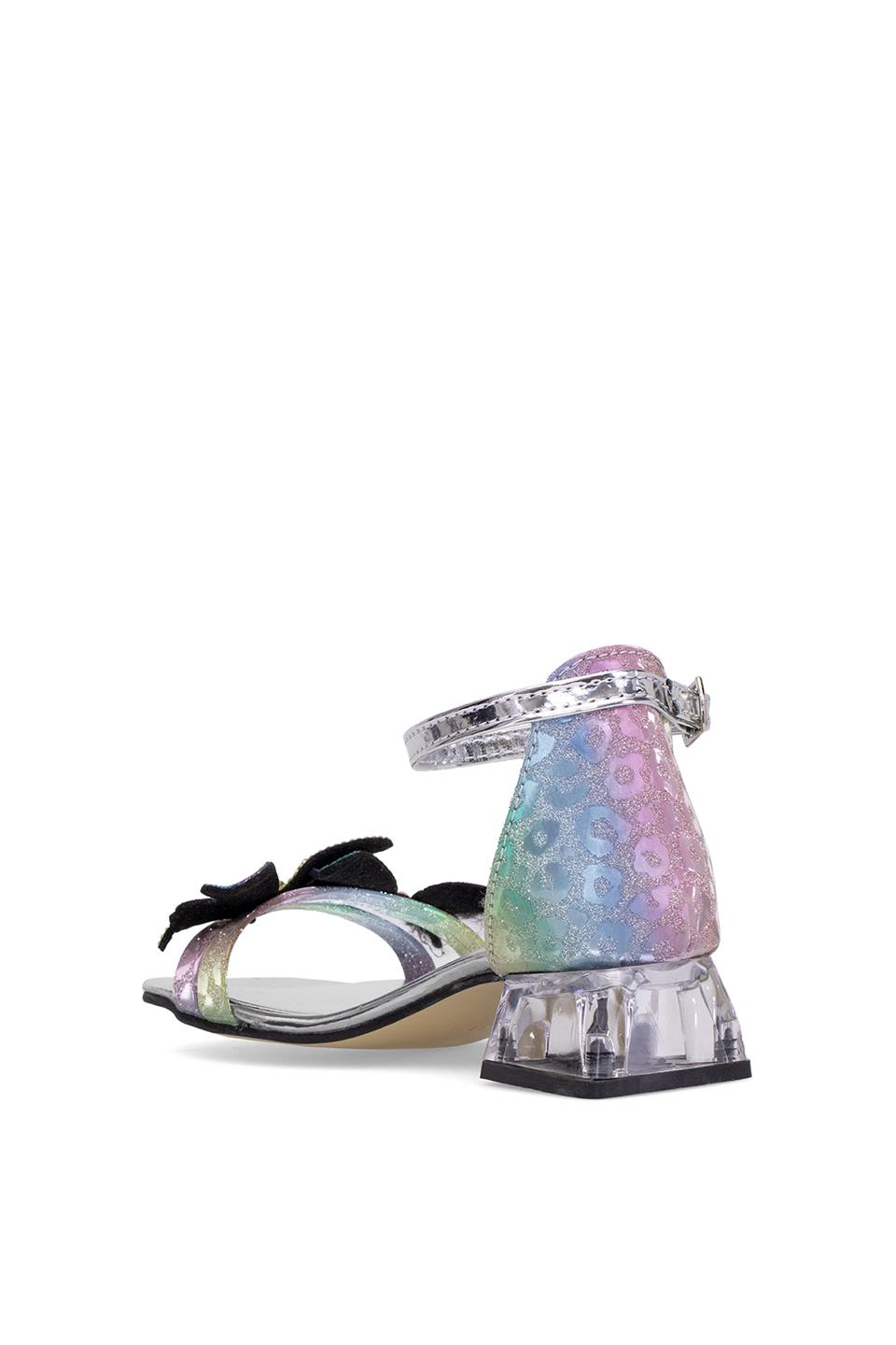 Elit BR-F-150-25Y Filet Kız Çocuk Abiye Ayakkabı Gökkuşağı