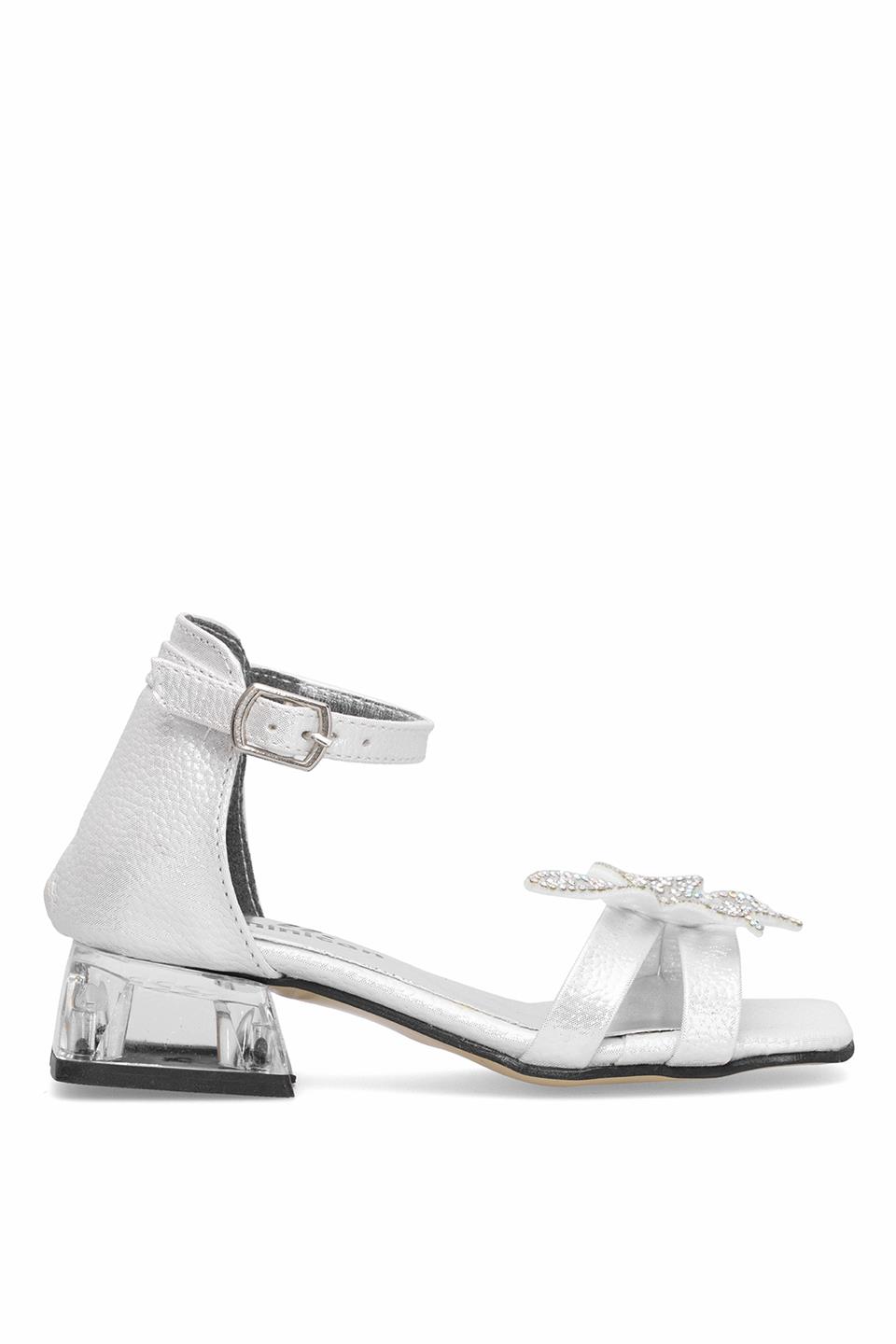 Elit BR-P-150-25Y Patik Kız Çocuk Abiye Ayakkabı Sedef