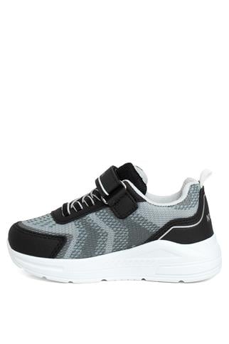 Elit EYL019 Patik Erkek Çocuk Yürüyüş Ayakkabısı Siyah - Beyaz