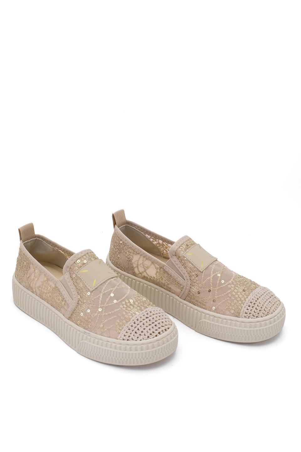 Elit FLS009-02T Kadın Casual Ayakkabı Ten