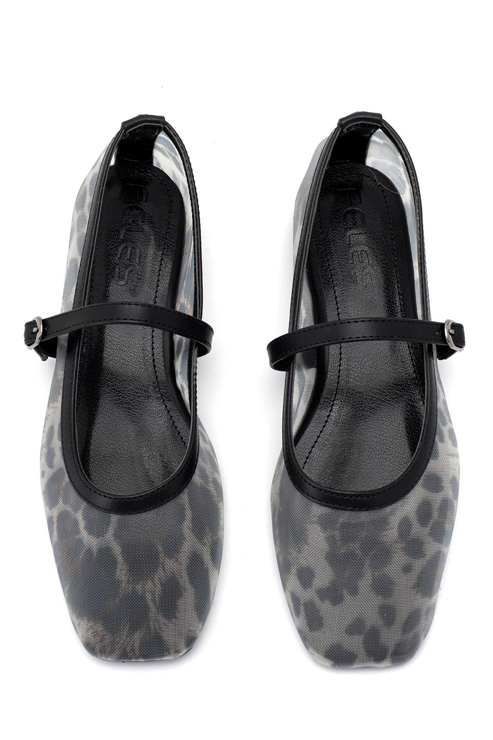 Elit FLS027-706T Kadın Babet Siyah