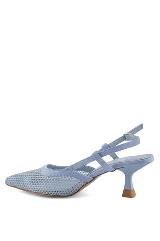 Elit FLS70-140T Kadın Topuklu Ayakkabı Mavi