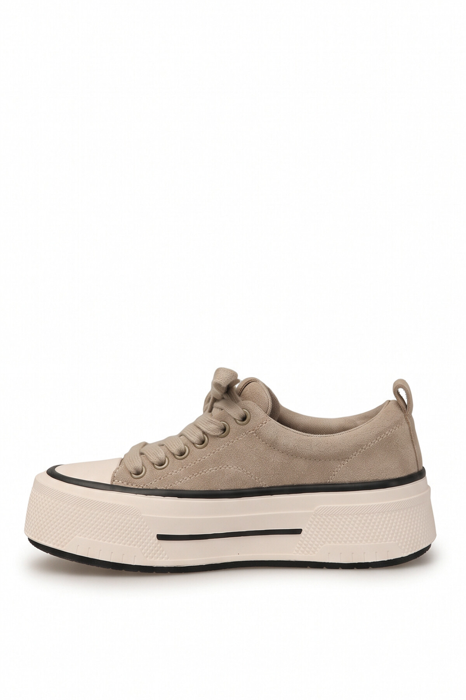 Elit HML262-1109 Kadın Klasik Sneaker Bej