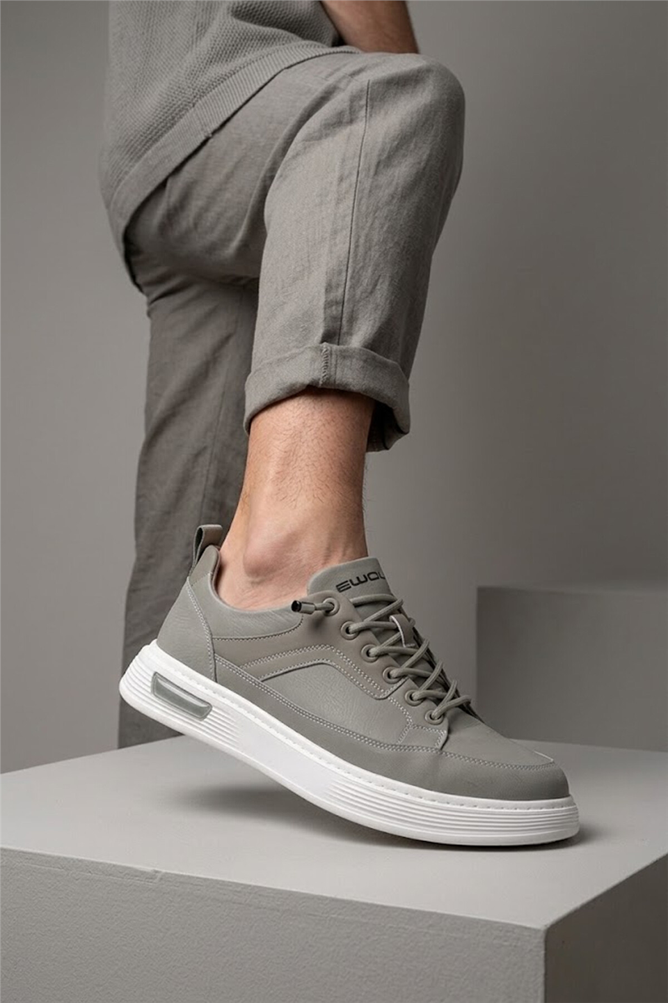 Elit HML9043 Erkek Klasik Sneaker Yeşil