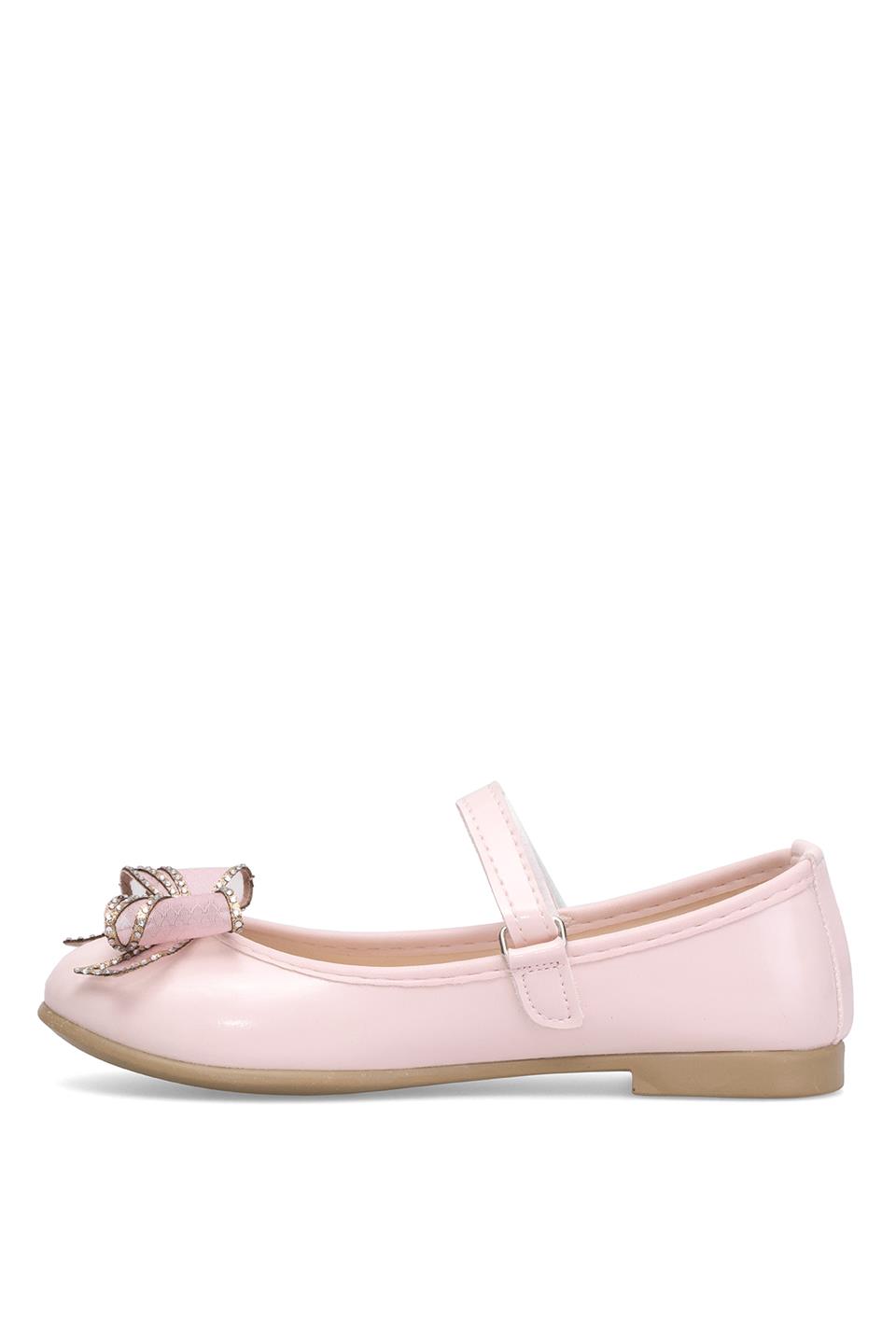 Elit HY-F-10003-25Y Filet Kız Çocuk Babet Pudra