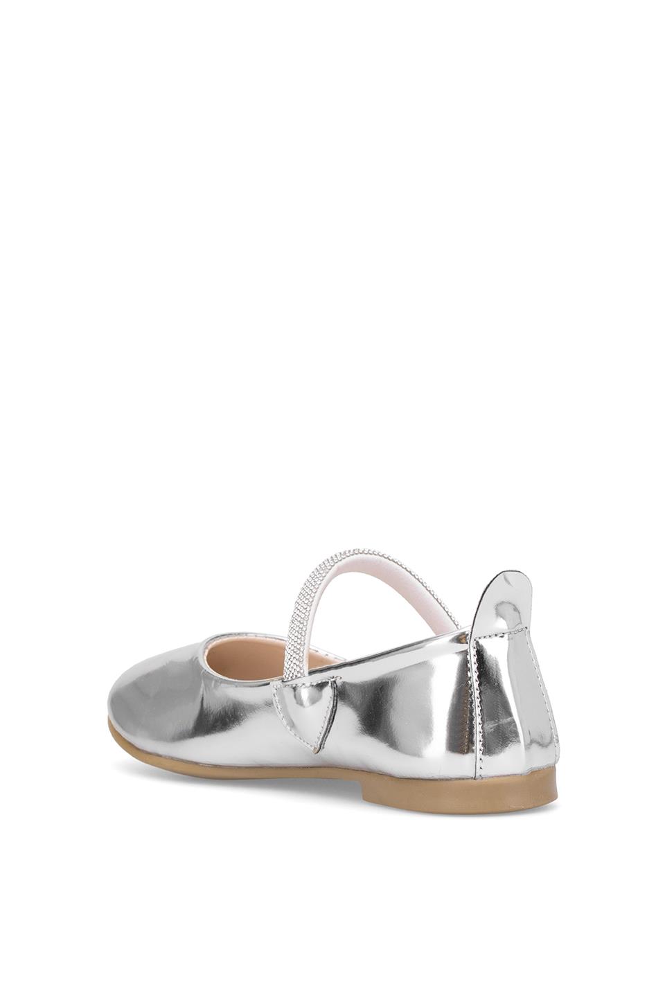 Elit HY-F-10005-25Y Filet Kız Çocuk Babet Gümüş