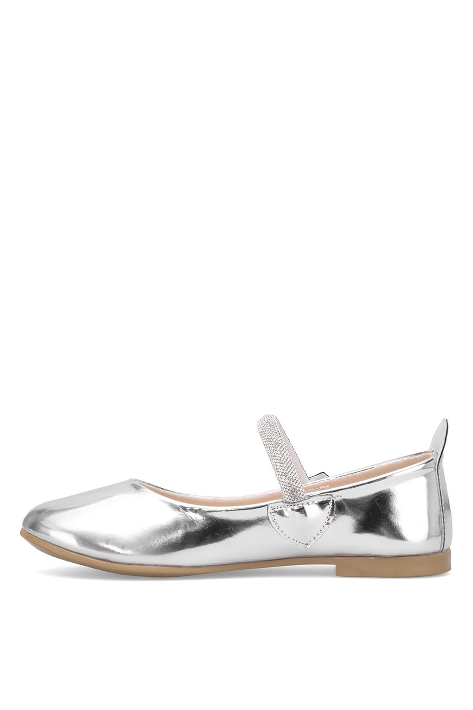 Elit HY-P-10005-25Y Patik Kız Çocuk Babet Gümüş