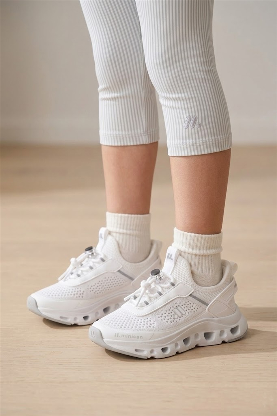 Elit İH1-F-BZX001-26Y Filet Kız Çocuk Klasik Sneaker Beyaz