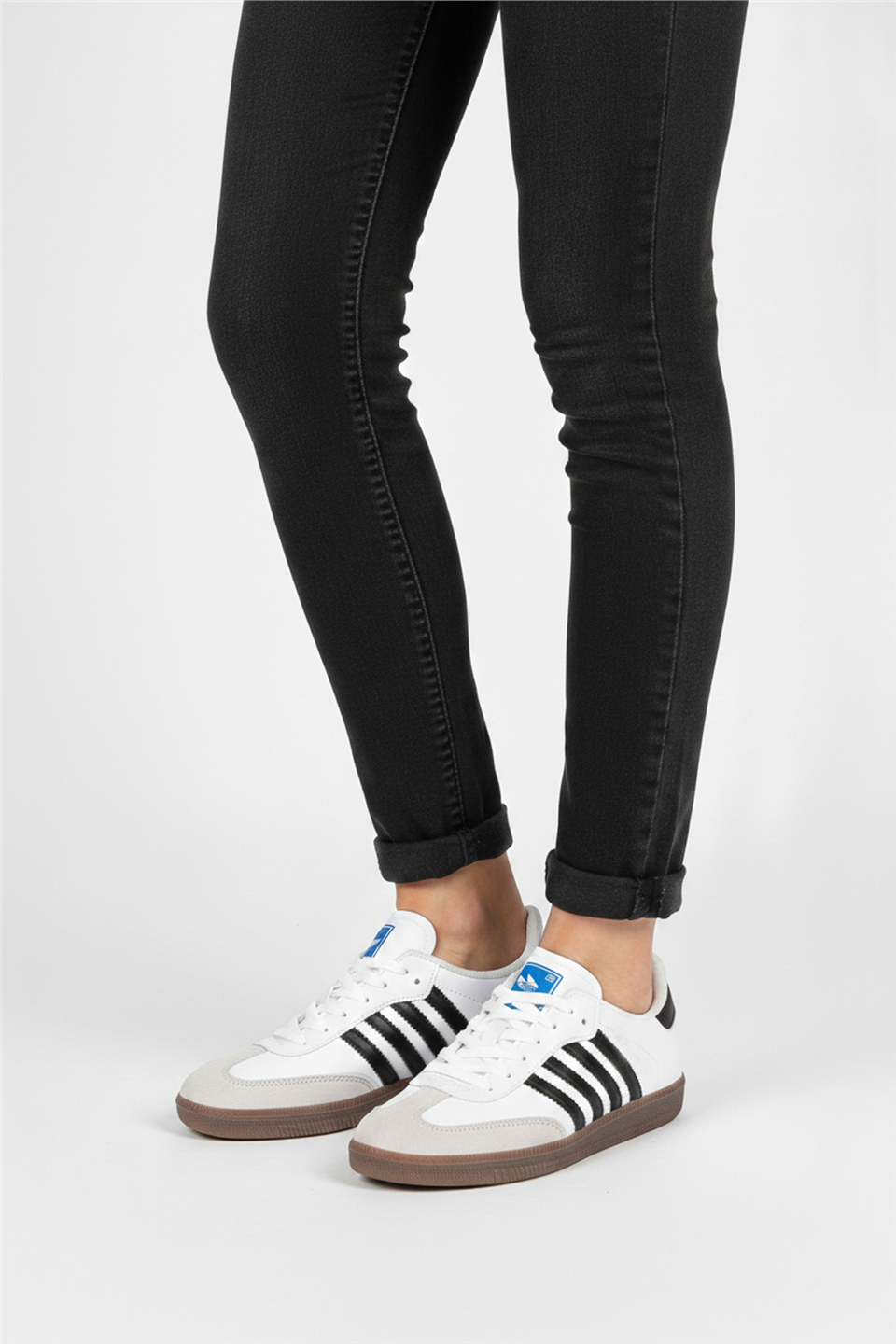 Elit IKZ1726 Kadın Klasik Sneaker Beyaz - Siyah