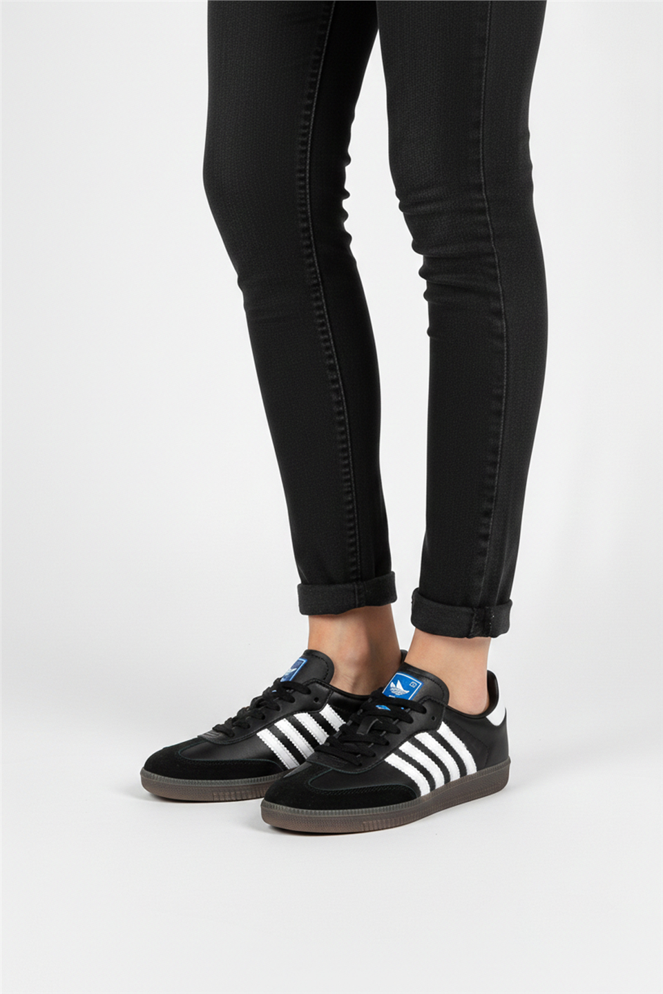 Elit IKZ1726 Kadın Klasik Sneaker Siyah - Beyaz