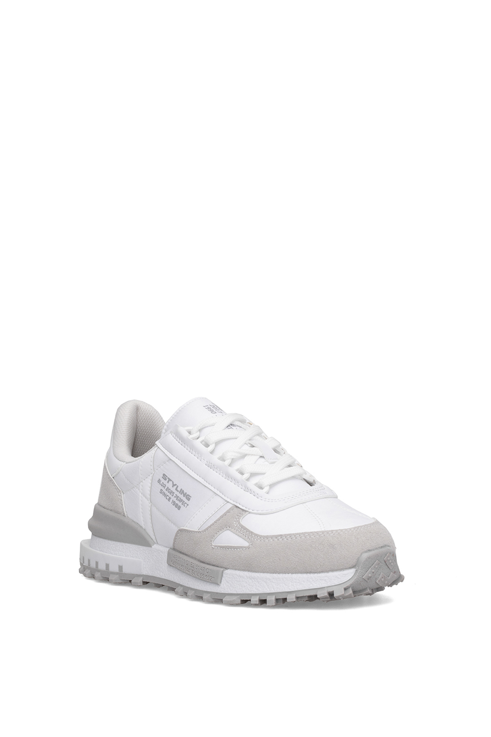 Elit IKZ8089 Erkek Klasik Sneaker Beyaz