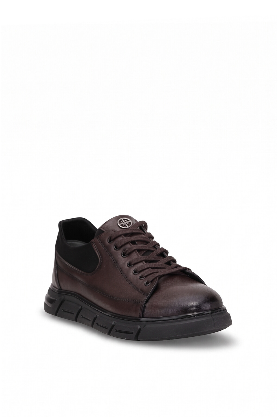 Elit KcmHS1256C Erkek Klasik Sneaker Kahverengi