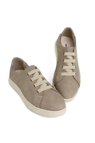 Elit KN035 Z8451 Kadın Hakiki Deri Casual Ayakkabı Kum