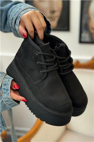 Elit MRT101S Kadın Düz Bot Siyah