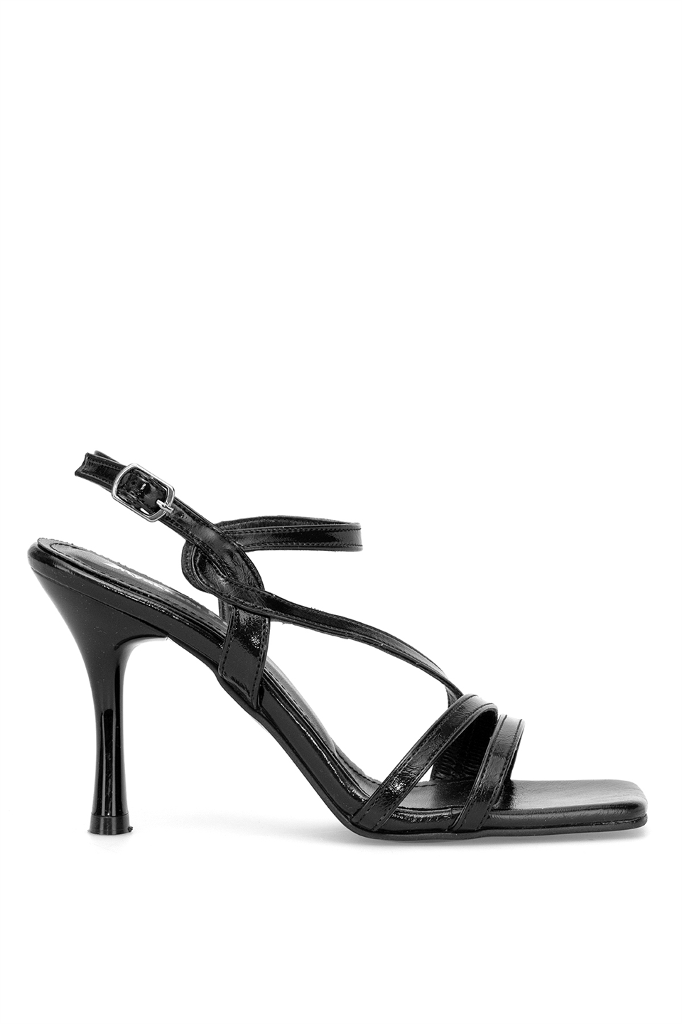 Elit MST1354R Kadın Klasik Topuklu ayakkabı Siyah