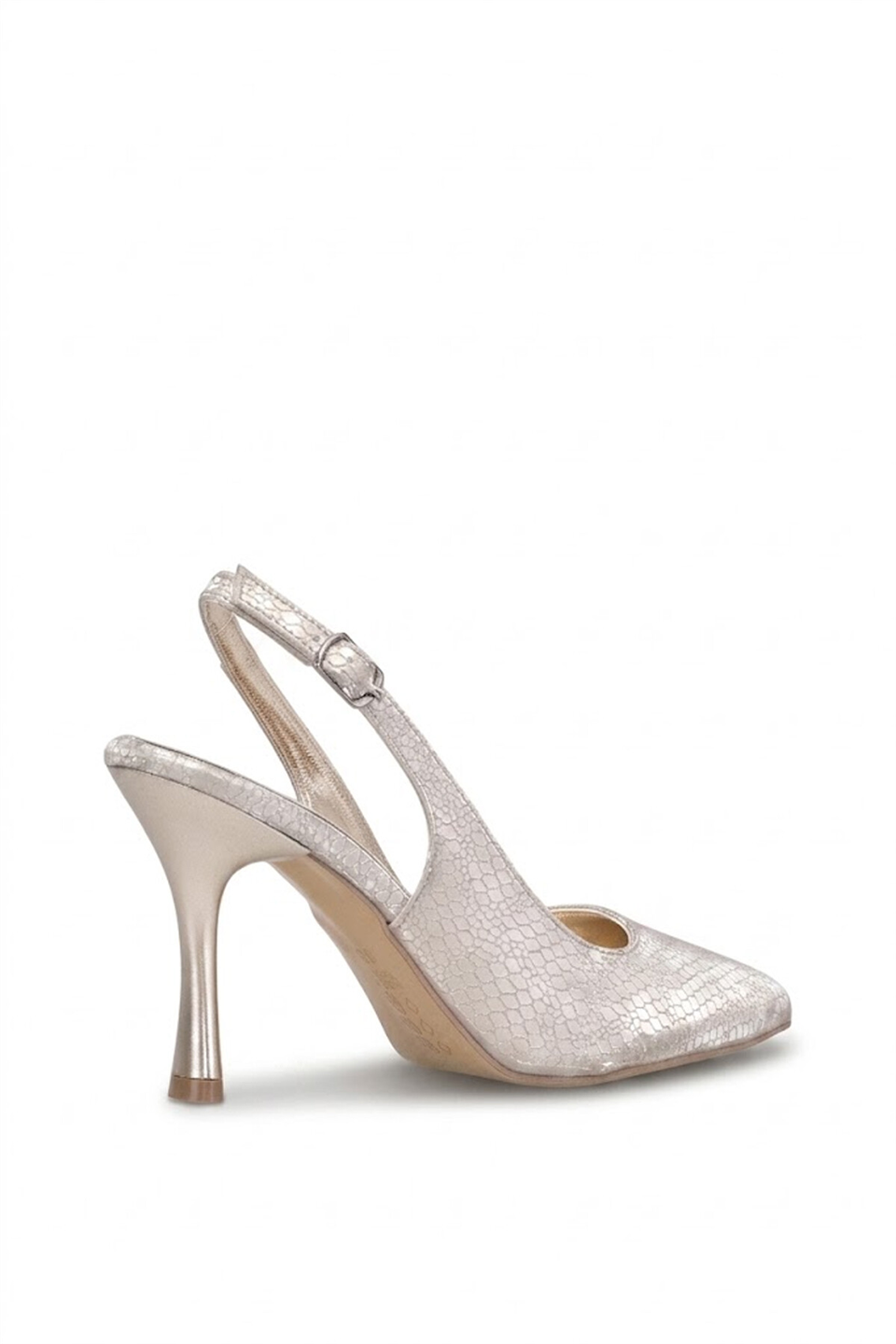 Elit MST1370ZS Kadın Klasik Topuklu ayakkabı Altın