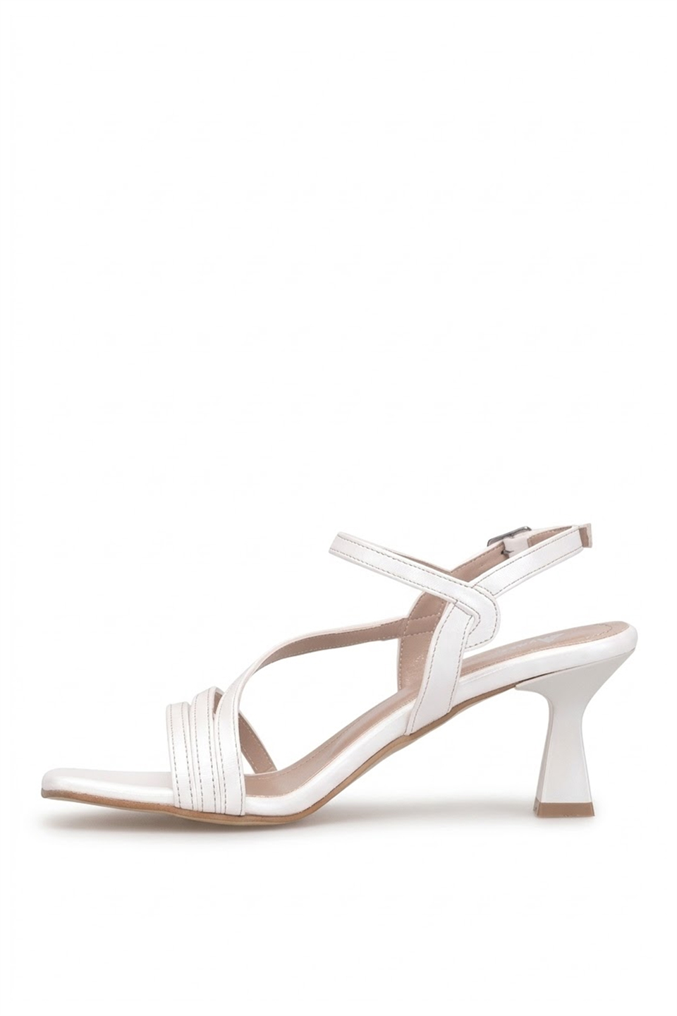 Elit MST954C Kadın Klasik Topuklu ayakkabı Sedef