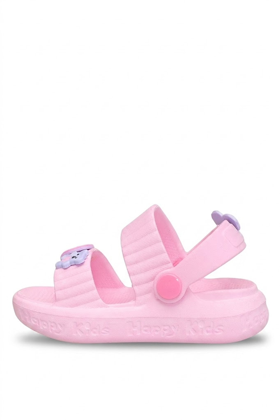 Elit MYS4592 Bebe-Patik Çocuk Emojili Işıklı Sandalet Pembe