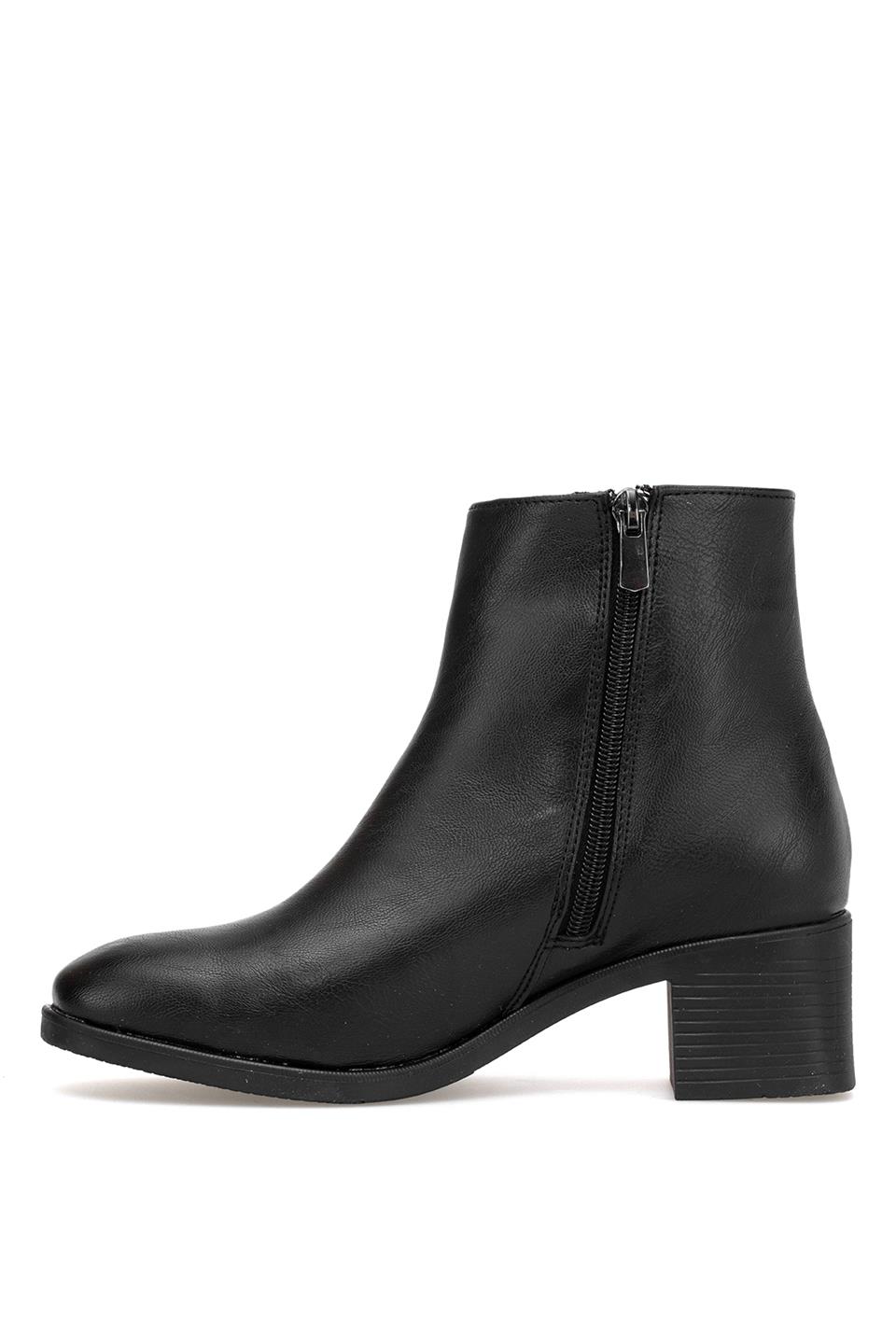 Elit OZRSL1100C Kadın Topuklu Bot Siyah