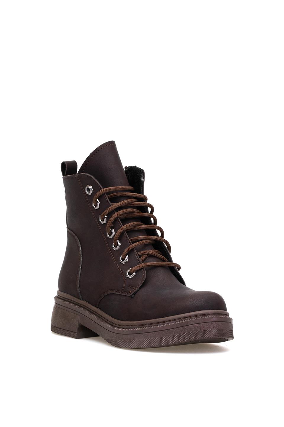 Elit OZRSL909SN Kadın Klasik Bot Kahverengi