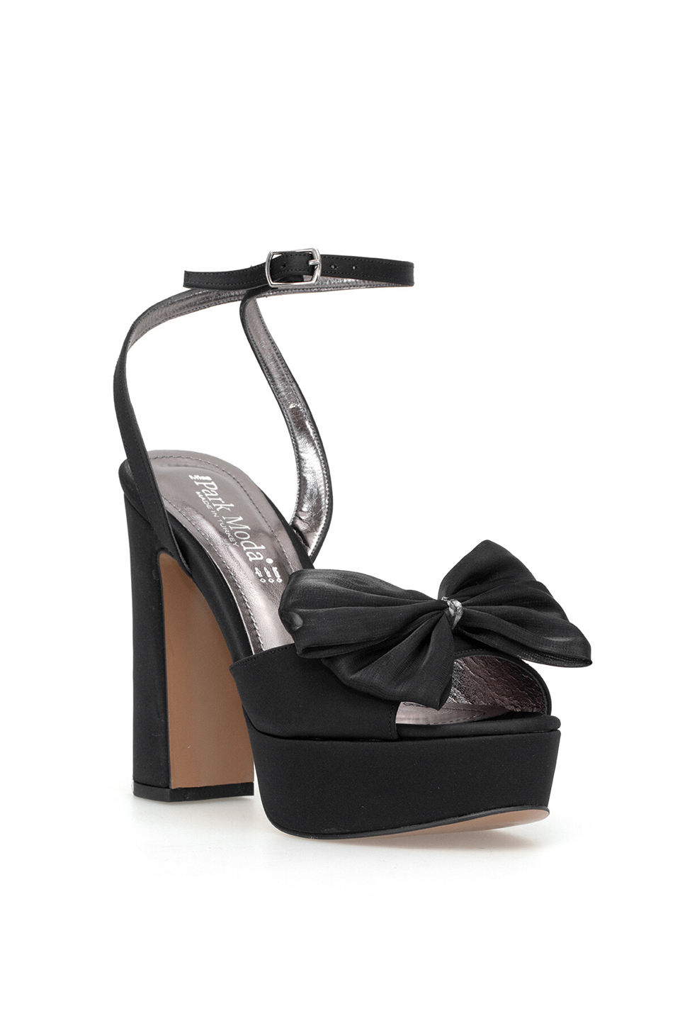 Elit PM08 K2039-2S Kadın Platform Ayakkabı Siyah