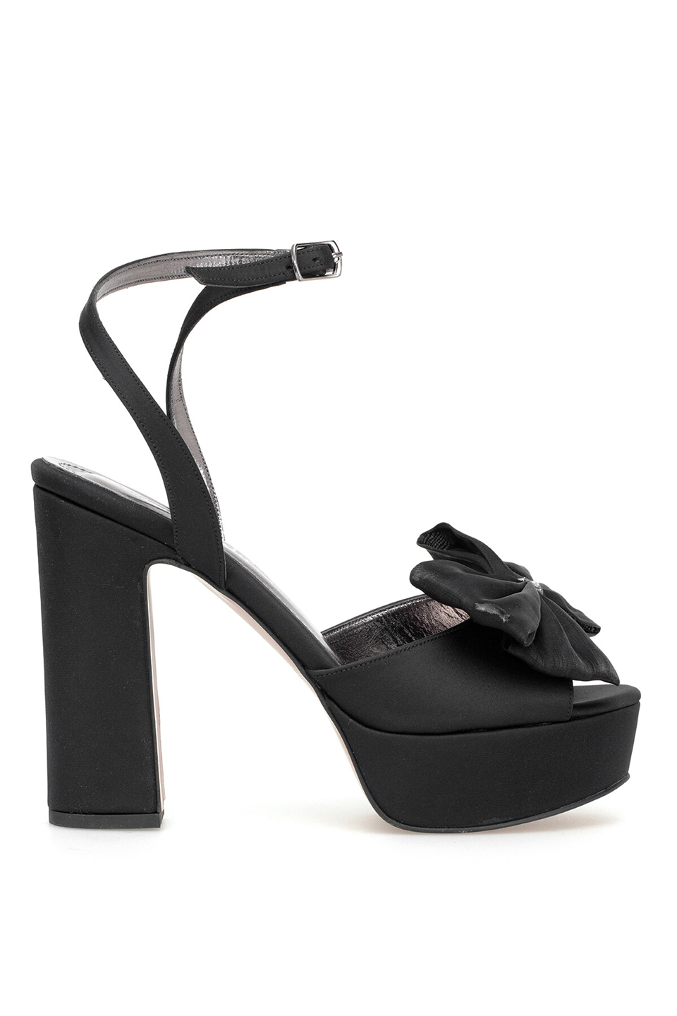 Elit PM08 K2039-2S Kadın Platform Ayakkabı Siyah