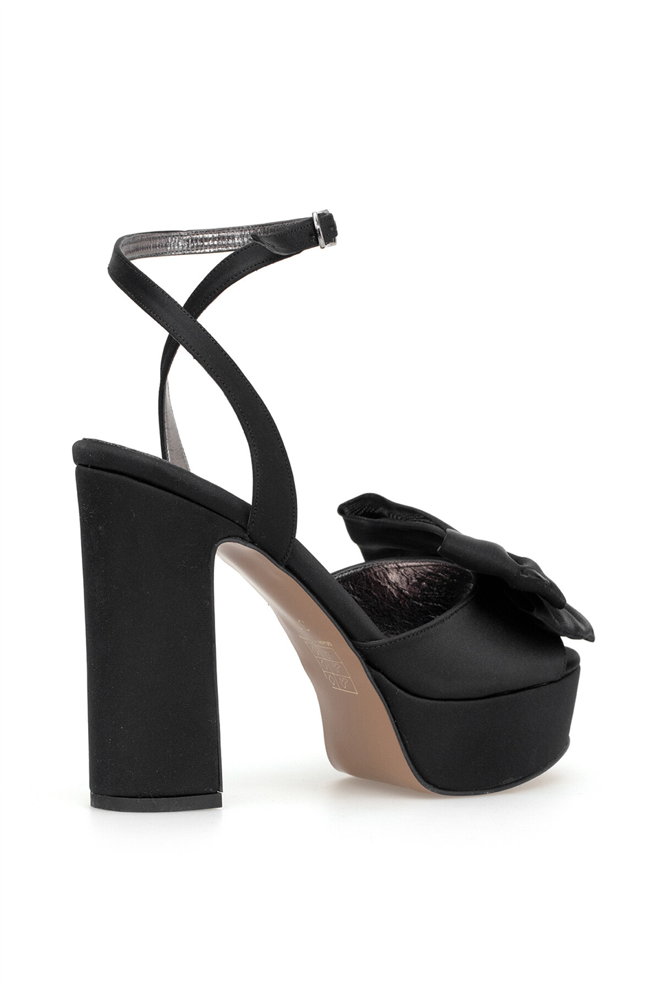 Elit PM08 K2039-2S Kadın Platform Ayakkabı Siyah