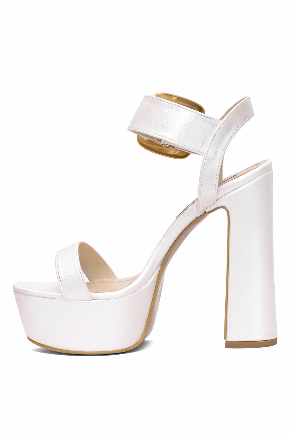 Elit PM08 K2050-1C Kadın Platform Ayakkabı Sedef