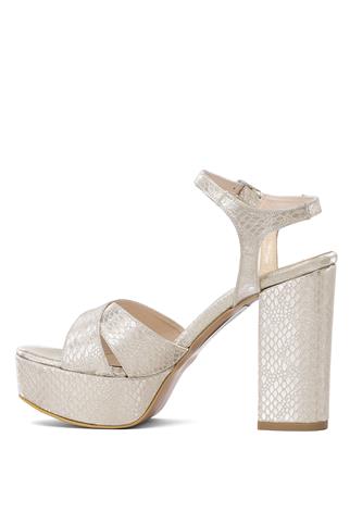 Elit PM08 K3026T Kadın Platform Ayakkabı Altın