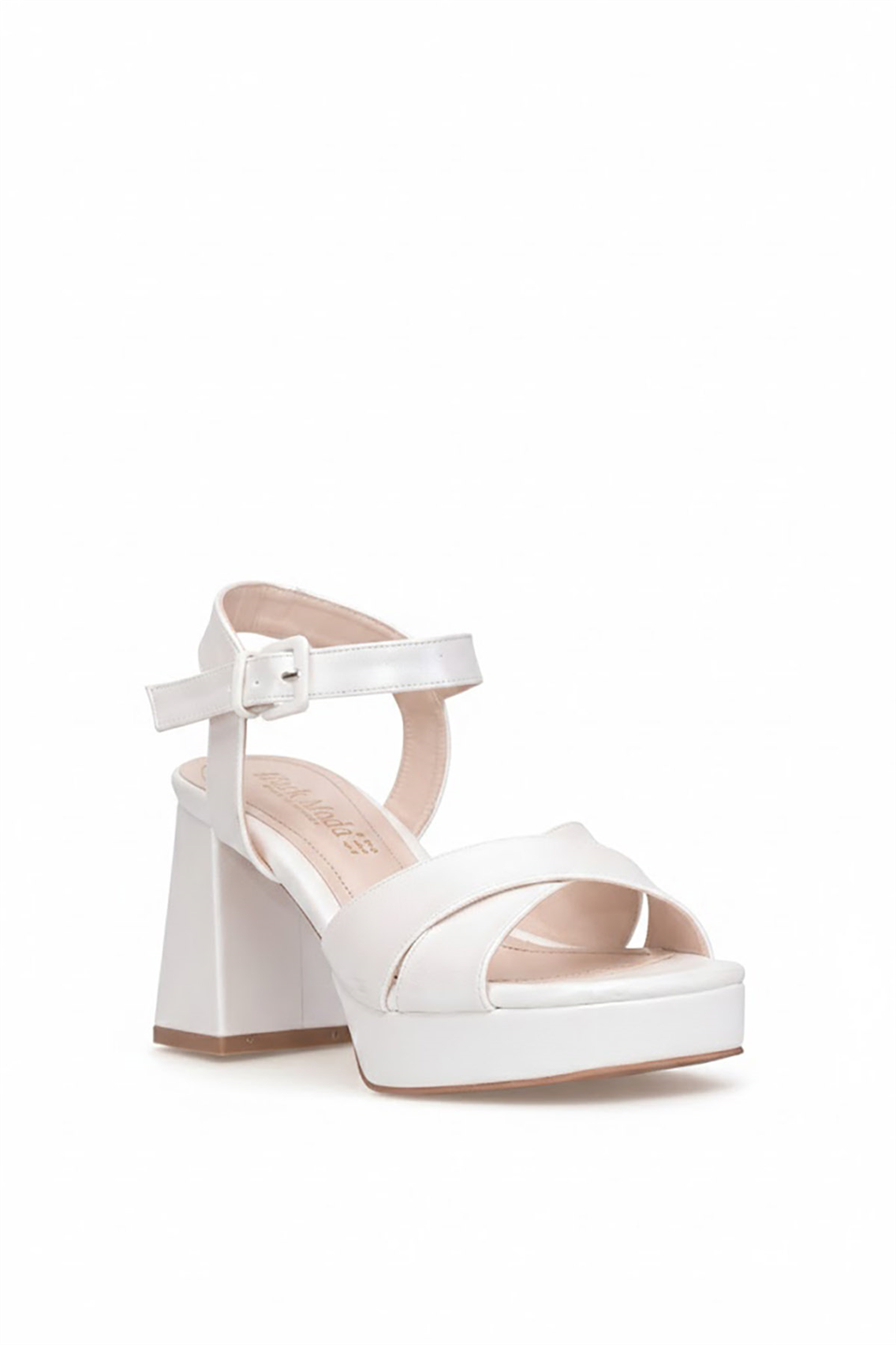 Elit PM08 K99-1C Kadın Klasik Topuklu Ayakkabı Sedef