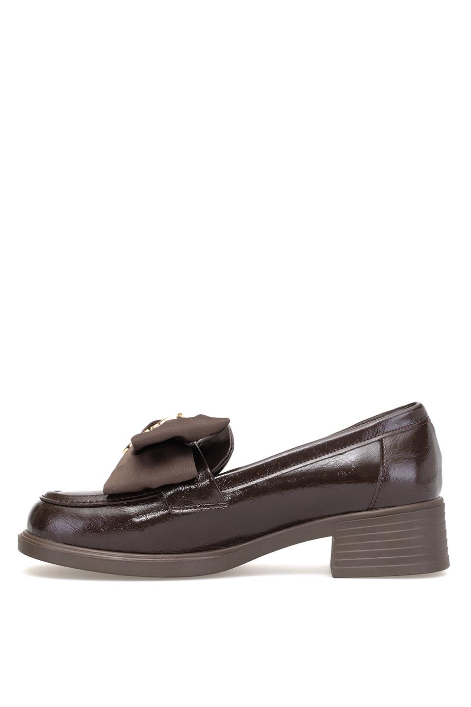 Elit PM161 K1020-1 Kadın Klasik Casual Ayakkabı Kahverengi